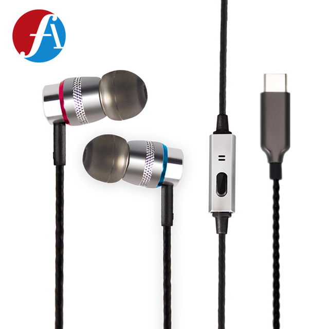 Wired Gaming Volume Control Hi Res Digital DAC USB C in Ear Type-c Earphone Headphones