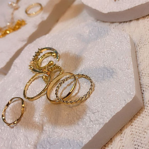 Bandeja blanca para joyería para exhibir anillos y pendientes, 10 cm, estilo moderno y sencillo, accesorio para fotografía, elemento decorativo - Product Image 4