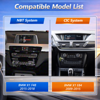 Écran tactile de voiture sans fil Apple Carplay 4 en 1 avec système Linux pour BMW X1 F48 E84 2015-2018 NBT CIC
