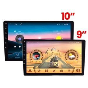 Factory Universal <strong>9</strong> and 10.1 Inch Android 13 Car Multimedia Player 8 Core Touch Screen GPS Navigation CarPlay Stereo Radio - Product Image 1