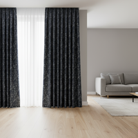 Tissu de rideau occultant jacquard à lignes abstraites colorées, rideaux de fenêtre texturés de luxe pour le salon, la chambre à coucher, la décoration de la maison