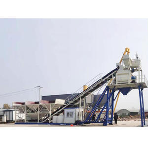 Cost-effective YHZS25 Portable Concrete Production Line 25-180m3/h JS500 <b>Mixer</b> <b>Cement</b> Silo for Sale - Product Image 4