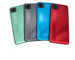 Alloggiamento del coperchio posteriore <span class=keywords><strong>per</strong></span> <span class=keywords><strong>Realme</strong></span> <span class=keywords><strong>C11</strong></span> RMX2185 coperchio della batteria posteriore alloggiamento della porta del pannello posteriore - Product Image 1