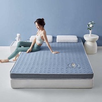 Moins cher Colchones 5/10cm japonais sol Futon bien dormir matelas en mousse à mémoire de forme Tatami confort matelas en mousse enroulé