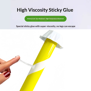 Piège à mouches commercial super résistant avec bandes fluorescentes pour restaurants, boulangeries et supermarchés - Product Image 5