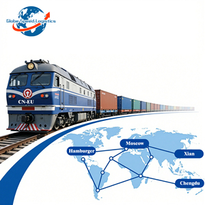 Low Cost Express Delivery Customs Clearance China to Austria <strong>Train</strong> Freight DDP Door to Door Service LCL FCL 40ft Container 20ft - Product Image 2