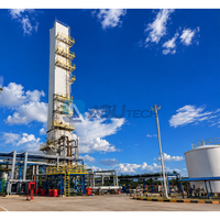Usine d'oxygène liquide cryogénique 100-150 tonnes par jour 99,6 % O2 pour l'approvisionnement en gaz industriel régional