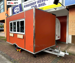 Remolque de Acero Inoxidable con Certificación CE DOT para Máquina de Palomitas de Maíz, Hamburguesas y Comida Rápida, Cocina Móvil para Venta Ambulante - Product Image 2