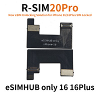 Tiroir SIM intégré pour iPhone 16 et 16 Plus, mise à niveau ESIM double SIM interne, version américaine pour téléphones mobiles