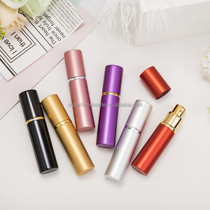 MUB 10ml <strong>Mini</strong> Refillable Glass Perfume Atomizer Empty Spray Bottle Portable Travel Perfume Bottle for Fragrance <strong>Aftershave</strong> - Product Image 3