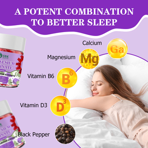 Gummies de glycinate de magnésium chaudes : Soutien immunitaire, équilibre complet, soulagement du stress, et bien-être musculaire, articulaire, osseux et du sommeil - Product Image 3