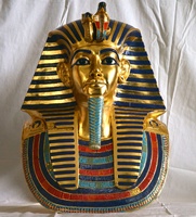 Statue Pharaonique Égyptienne Ancienne en Bronze Grandeur Nature, Technique de Coulée Respectueuse de l'Environnement pour la Décoration Maison/Jardin