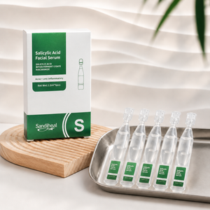 Sérum Visage Nettoyant en Profondeur à l'Acide Salicylique et à l'Acide Hyaluronique – Élimine les Points Noirs, Lisse la Texture Rugueuse et Irrégulière, Antioxydant - Product Image 2
