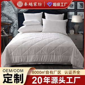 Silk <b>Quilt</b> 7.1-8 Jin 100 Silk Bamboo Fiber Filled Cooling Summer Gift <b>Quilt</b> <b>Single</b> Double Size - Product Image 5