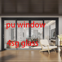 Proveedor de Ventanas de Poliuretano Reforzado con Fibra de Vidrio (GFRPU), Ventana Resistente a los Rayos UV, a la Intemperie y Energéticamente Eficiente