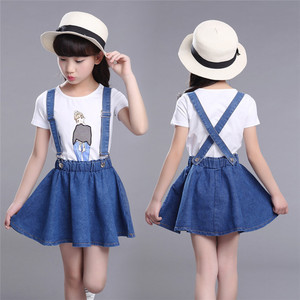 กระโปรงเสื้อผ้าแฟชั่นสำหรับเด็กเสื้อผ้าแบบตะวันตกใหม่ล่าสุด - Product Image 4