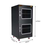 Armoire de séchage à très faible humidité X2B-400 Dr.Storage 5% HR pour le stockage de composants IC, MSD, MBB, PCB
