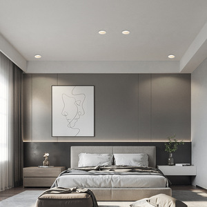 Lámpara LED Comercial Empotrada en el Techo, Iluminación Interior sin Marco, Alimentación por CA, Aluminio, 4100K Blanco Neutro, IP20, CRI90, Regulable - Product Image 5