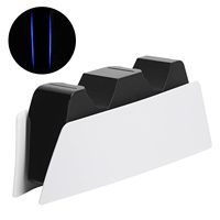 STELLAR PATH Dual pour station de charge rapide avec câble USB et barres lumineuses bleues <2,5 heures de temps de charge
