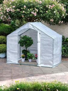 Serre de jardinage à toit Peak serre de tomates pour la plantation de légumes et de fleurs - Product Image 4