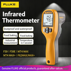 Thermomètre Fluke haute précision, thermomètre infrarouge <span class=keywords><strong>portable</strong></span> industriel et domestique, thermomètre électronique pour la cuisine et la pâtisserie - Product Image 4