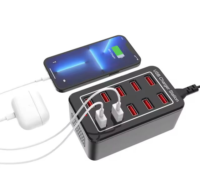 Wholesale 150w High Power Fast 10 15 20 25 30 Ports Multi Charger Desktop Fast Smart Usb Charging Station