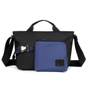 Sac messager vintage en nylon pour homme OEM avec décoration de lettres tendance, sacs à bandoulière - Product Image 1