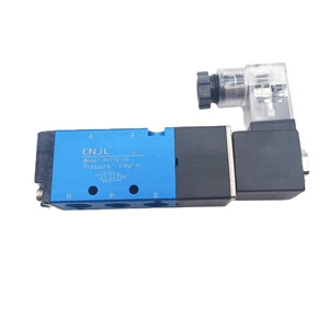 Válvulas Solenoides Neumáticas CNJL Airtac Tipo 4V100 Serie 4V110 120 130 de 5/2 y 5/3 Vías, 220V 24V, Piezas Neumáticas OEM ODM - Product Image 1