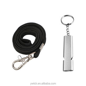 Silbato de Emergencia de Doble Tubo de Alto Decibelio con Función SOS, Impermeable, para Todas las Estaciones, con Hebillas y Cordón Negro, Portátil para Escalada - Product Image 4