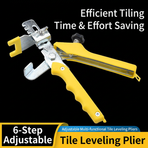DIY <b>Tile</b> Leveling Pliers 1 in Jaw Width Stainless Steel Smooth Jaw for Wall Floor <b>Tile</b> Installation XIAOHONG Brand - Product Image 3
