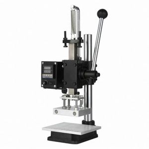 Máquina de estampado en caliente de logotipos en relieve para cuero, prensa térmica para carcasas de teléfono, impresión en madera y roca, máquina industrial de estampado en caliente con ranura en T - Product Image 1