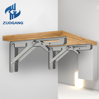 Zuogang schwimmende Regal halterungen Klimaanlage Wandbehang Dreieck klappbare Metall regal halterung für Schrank