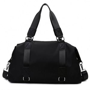 Customized Travel Duffel Bag <b>Foldable</b> Sport Gym Duffle Carry on Weekender Travel Bag With <b>Shoe</b> Compartment - Product Image 1