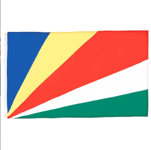 Bandera Personalizada de <span class=keywords><strong>Seychelles</strong></span> 3x5 Pies, Poliéster Resistente a la Decoloración, Colores Vivos, Bandera Nacional para Interiores y Exteriores, Venta al Por Mayor - Product Image 1