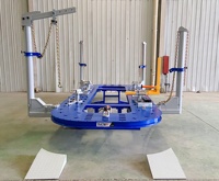 Extracteur de cadre de voiture d'équipement de réparation de collision/Machine automatique de cadre de carrosserie de 10 tonnes/redresseur de châssis de Machine de cadre de voiture