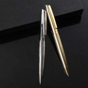 Bolígrafo Metálico de Negocios Jingda 2025, con Franja de Cobre, Giro para Apertura, Punta de 1.0 mm, Tinta Negra, Personalizable con Logotipo Corporativo, Ideal para Regalo Promocional - Product Image 2