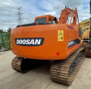 รถขุด Doosan DH150LC-7 ขนาด 15 ตัน มือสอง เครื่องขุดไฮดรอลิกสำหรับงานก่อสร้าง - Product Image 2