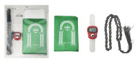 Lot de 4 perles de prière musulmanes, tapis de prière, compteur numérique électronique, bonnet de prière, boîte à chapelet – Cadeau idéal pour le Ramadan
