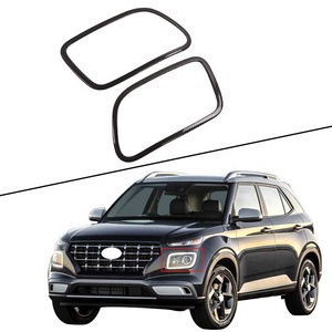 Autocollants de voiture pour couvercle de phare avant en carbone, autres accessoires extérieurs pour Venue - Product Image 1