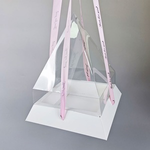 Sunshine Pyramid <b>Box</b> Cake Dessert Food Grazing Platter Pyramid <b>Box</b> Sharing Cardboard Pyramid Shaped Canele Food <b>Box</b> - Product Image 2