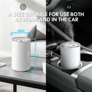 SCENTCARES Fragrance Portable Home Electric Mini Aromatherapy Scent Cordless Essential <b>Oil</b> Car Aroma Waterless <b>Diffuser</b> Machine - Product Image 3