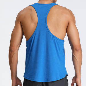 เสื้อกล้ามออกกำลังกายผู้ชายแบบใหม่ล่าสุด ไซส์ US/EUR ใส่สบาย เหมาะสำหรับฟิตเนส เพาะกาย เสื้อแขนกุดสำหรับผู้ชาย - Product Image 3