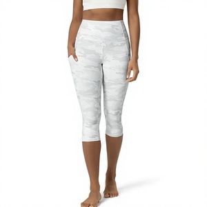 Leggings Deportivos Estampados para Mujer, Cintura Alta, con Bolsillos, Control de Abdomen, No Transparentes, para Yoga, Ejercicio y Running, Personalizados OEM - Product Image 6