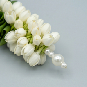 Artificial Flower Garland Green <b>White</b> <b>Hanging</b> Decoration Floral Toran for Wedding Festival Home Temple and Event Decor - Product Image 2