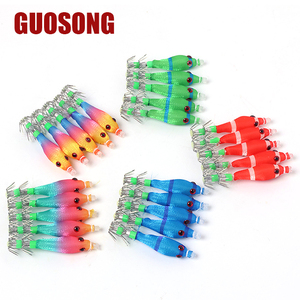 Señuelo Luminoso para Pesca de Calamar de 5.79cm/3.1g, Modelo Shrimp Yamashita, para Pesca en Agua Salada, Anzuelos de Acero con Alto Contenido de Carbono <span class=keywords><strong>Yo</strong></span> <span class=keywords><strong>Zuri</strong></span> - Product Image 4