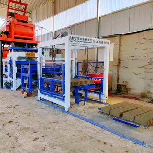 Châu Âu tiêu chuẩn QT6-15B sử dụng rộng rãi bê tông gạch Máy làm lát xi măng rỗng Khối Máy làm - Product Image 1