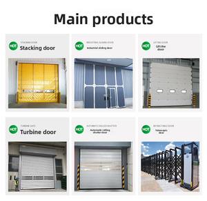 <span class=keywords><strong>Porte</strong></span> à rabat industrielle moderne personnalisée en alliage d'aluminium volet roulant rapide pour caserne <span class=keywords><strong>de</strong></span> pompiers garages détection intelligente <span class=keywords><strong>de</strong></span> liaison - Product Image 2