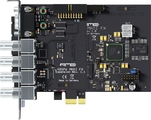 สินค้าใหม่ในสต็อก RME HDSPe AIO Pro อินเทอร์เฟซเสียงภายในแบบ PCIe 30 ช่องสัญญาณ 192kHz 16 เอาต์พุต 14 อินพุต รองรับการเชื่อมต่อ MIDI - Product Image 1
