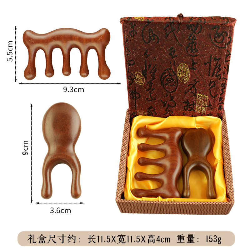Ensemble de peignes de massage Gua Sha C