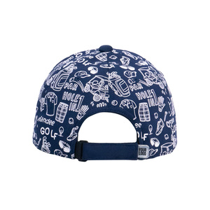 Casquette de baseball et de golf personnalisée Handee à 6 panneaux, logo brodé, respirante, imperméable, en sergé de coton, ajustement réglable pour le sport et usage quotidien - Product Image 5